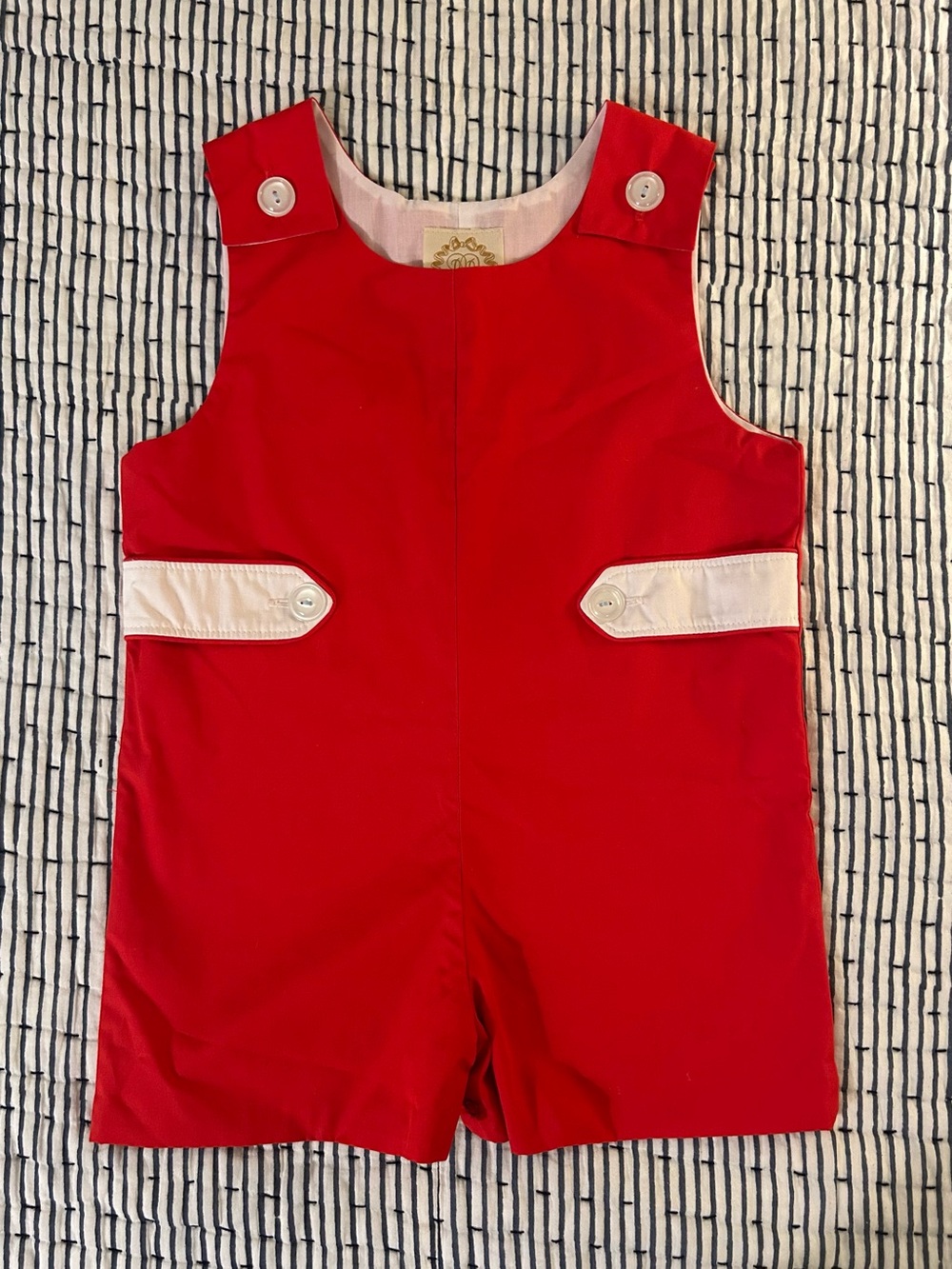 Beaufort Bonnet Red Jon Jon 3T